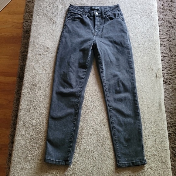 Judy Blue faded black skinny fit jeans size 3/26 - Picture 3 of 12